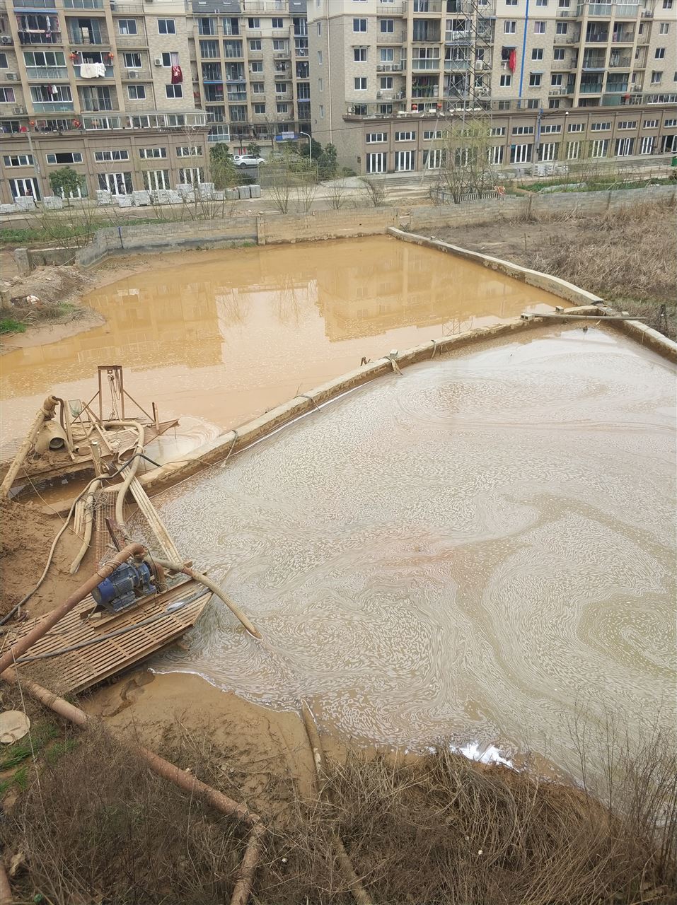 若尔盖沉淀池淤泥清理-厂区废水池淤泥清淤