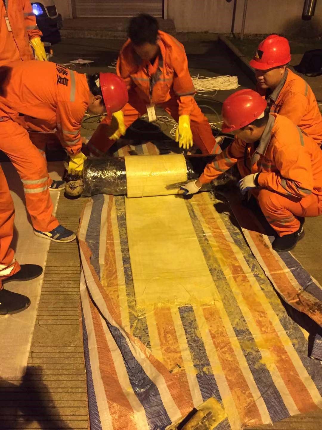 若尔盖CIPP局部树脂固化法